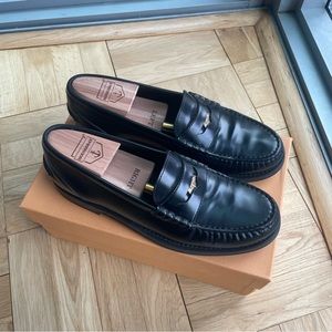 Tod's Black Leather Loafers